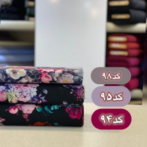 پارچه حریر طرح دار