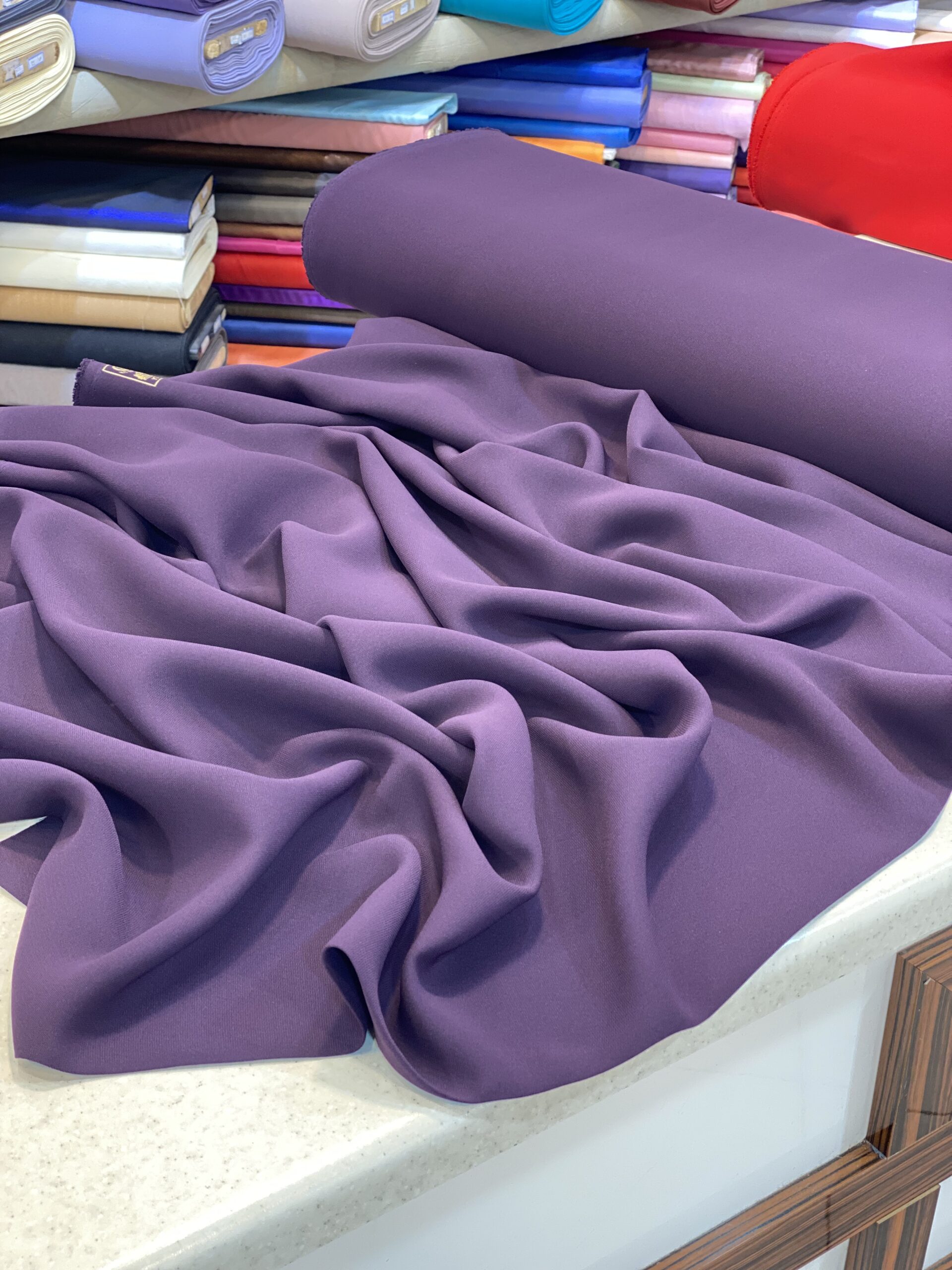 پارچه کرپ برند کنزو KENZO